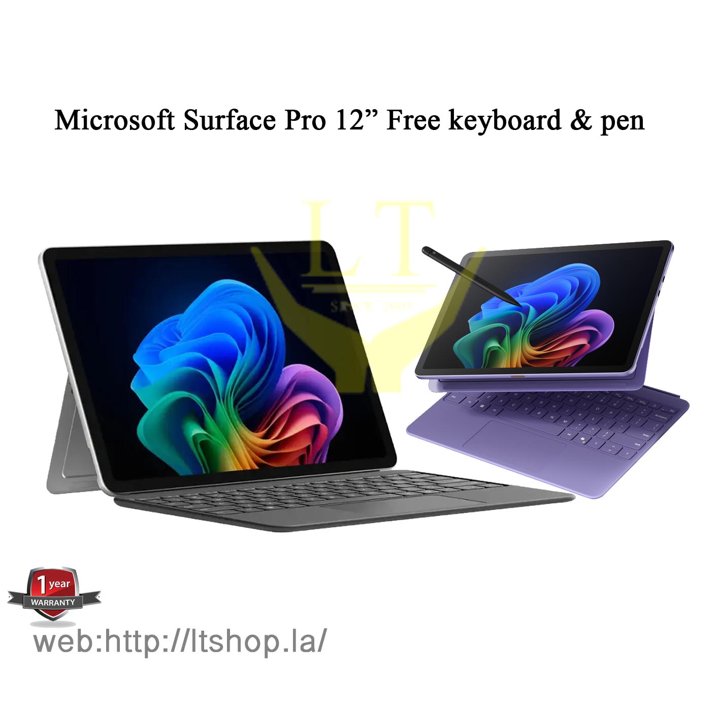 Microsoft Surface Pro 12-inch 16/256 / Free keyboard & pen